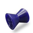 thumbnail image 1 of COLOFULWAY Rouleau de Remorque de Bateau 4 Pouces Rouleau Poly avec Rayons s'Adapte à un Arbre de 1/2 Pouces, Polyuréthane Solide (Bleu), 1 of 4