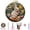 Easter-2, variant on FLOPESN DIY 3D Colorful Easter Bunny Eggs Pattern Hand Embroidery Kit,Creative Design Beginner-Friendly Round Hoop Decorative Painting