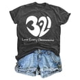 thumbnail image 4 of Womens Athletic Tops Tees Tops for Women Top Women Loose Blank Athletic Shirts Soft Long Sleeve Tee Shirts for Lightweight Workout Long Shirt plus Sleeve Womens Summer Tunics Cute Black S, 4 of 4