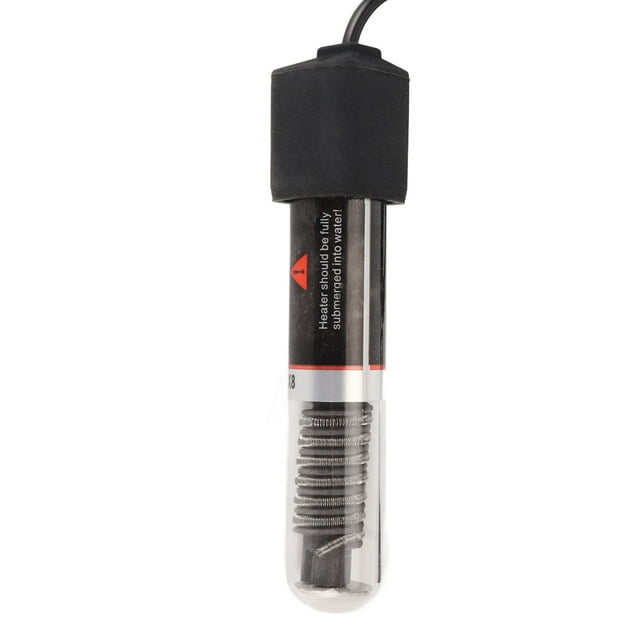 Fish Heater, 26 Degrees Celsius Submersible Mini Fish Heating Rod Thermostat Automatic Constant Temperature Quartz Glass Small Submersible Aquarium Heater