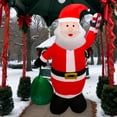 thumbnail image 5 of Inflable Navideño Santa Claus Jumbo 4.20 Metros Con Luz Led, 5 of 5