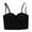 Black, variant on Women Fashion Sexy Summer Adjustable Shoulder Straps Round Neck Sleeveless Sling Crop Top Vest Red XL