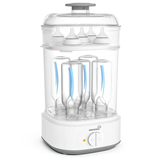 Esterilizador de biberones GROWNSY Electric con temporizador y filtro