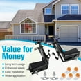 thumbnail image 2 of Safety Sensor with Bracket Replacement for 41A5034, Safety Sensor Beam Eyes with Garage Door Sensors Bracket Compatible, 2 of 7