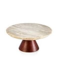 thumbnail image 3 of Hudson Park Cake Stand with Marble Top, 11″, 3 of 3