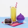 thumbnail image 3 of Sophia's - 18 Doll - Cupcake & Petit Four Set + Fresh Lemonade Set - Pink, 3 of 4