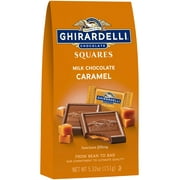 Ghirardelli Milk Chocolate Caramel Squares, 5.32 Oz. Gift Bag