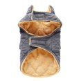 thumbnail image 6 of KEINXS Cozy Dog Winter Coat  Windproof Dog Jacket  Plaid Cold Weather Dog Coat  Warm Dog Vest for Small Dogs Dark Gray S, 6 of 9