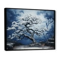 thumbnail image 2 of Designart "Blue Oak Fauvist Emergence" Tree Oak Floater Framed Wall Decor, 2 of 5