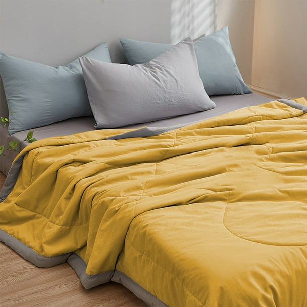 Manta térmica ligera y lavable a máquina para sofá, ideal para habitaciones con aire acondicionado, ideal para todas las estaciones, 110 x 150 cm (43,3 x 59,05 pulgadas).