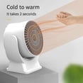 thumbnail image 4 of Portable Camping Heater Usb Energy Saving Fast Hot Air Mini Electric Heater Office Household, 4 of 5