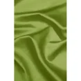 thumbnail image 2 of Gorgeous Home Linen 2-pc Semi-Sheer Lime green Faux Silk See-Through Curtain Rod Pocket Panels 55" wide x 95" long each pc, 2 of 6