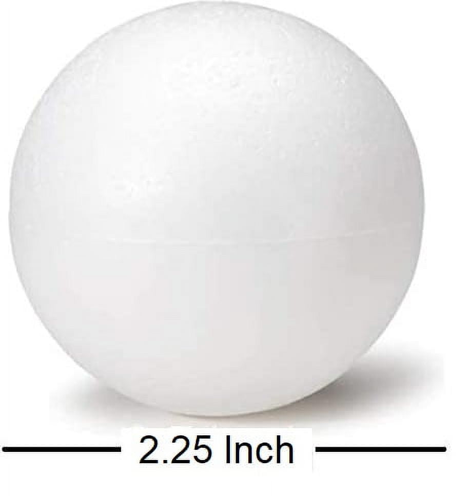 Joggles Smooth 1/2 Styrofoam Balls - Pack of 25