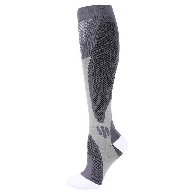Compression Socks Football 20-30 mmHg Support Recovery Moisture Wicking Black