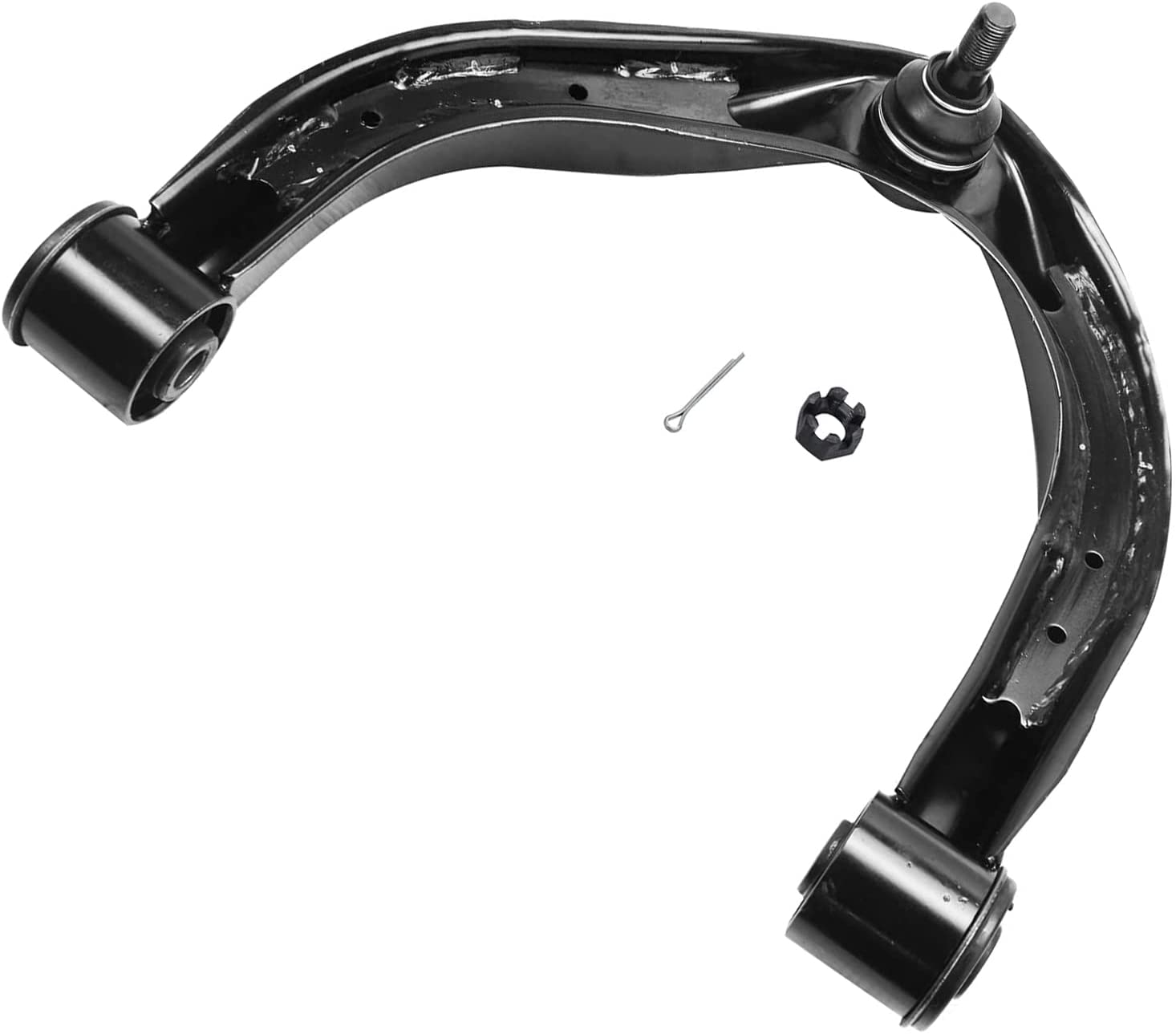 Detroit Axle - Front Right Upper Control Arm w/Ball Joint Replacement for Nissan Pathfinder Armada Titan Infiniti QX56 QX80 Fits select: 2004-2008 NISSAN TITAN XE/SE/LE, 2017 NISSAN ARMADA PLATINUM
