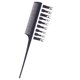 thumbnail image 1 of Guardurnaity Peine resaltador de sección ajustable, cepillo de tejido profesional, herramienta de coloración de combinación libre, accesorios de salón Cuidado del cabello Negro Guardurnaity CE007799-01, 1 of 5