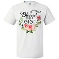 thumbnail image 3 of Inktastic Blessed to Be a Gigi with Pink Flowers T-Shirt, 3 of 5