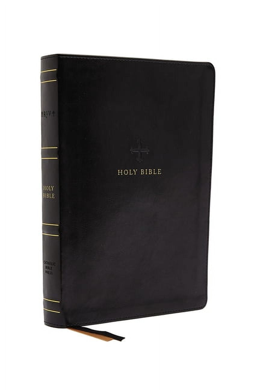 Nrsv, Catholic Bible, Standard Personal Size, Leathersoft, Black