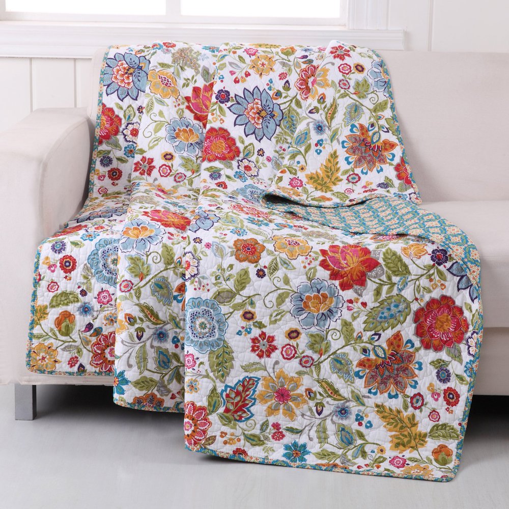 Astoria Quilted Throw by Greenland Home Fashions