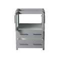 thumbnail image 3 of Fresca Torino 24" Gray Modern Bathroom Cabinet, 3 of 4
