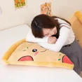 thumbnail image 4 of Juguete de Pizza de peluche suave, almohada con forma de comida emulativa única, cojín de siesta para sofá y coche, 45/55/65cm2053, 4 of 5