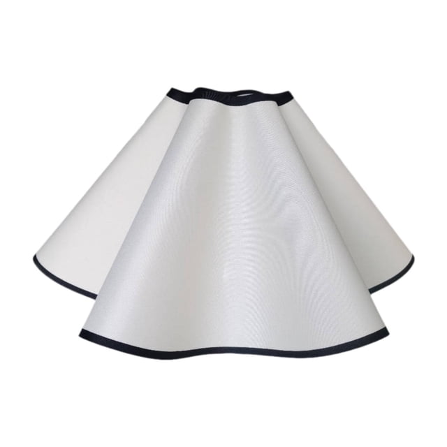 Los accesorios de iluminación de la lámpara de mesa de pétalas cubren lino decorativo liviano 38 cm E27
