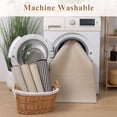 thumbnail image 3 of Bathroom Rugs Sets 3 Piece, Super Soft and Absorbent Non Slip Microfiber Toilet Bathroom Mats, 3 of 10