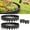 40ft, variant on 38PCS Garden Edging Border - 19FT Sturdy Landscape Flower Bed Lawn Edging Borders, Plastic Decorative Garden Fence Landscape Border, Interlocking Design for Patio Yard Pathway Sidewalk