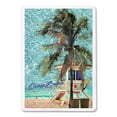 thumbnail image 2 of Ocean Beach, California, Beach and Lifeguard Shack, Van Gogh Style, Lantern Press, Premium Playing Cards, 52 Card Deck with Jokers, USA Made, 2 of 5