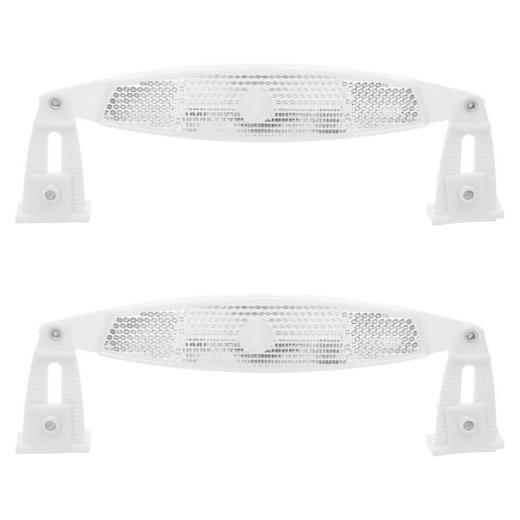 unbranded Bicycle Wheel Reflectors Cycling Reflective Sheet 23.00X2.80X2.80CM Silver