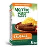 MorningStar Farms Veggie Breakfast Original Meatless Sausage Links, Plant Based Protein, 8 oz (Frozen)