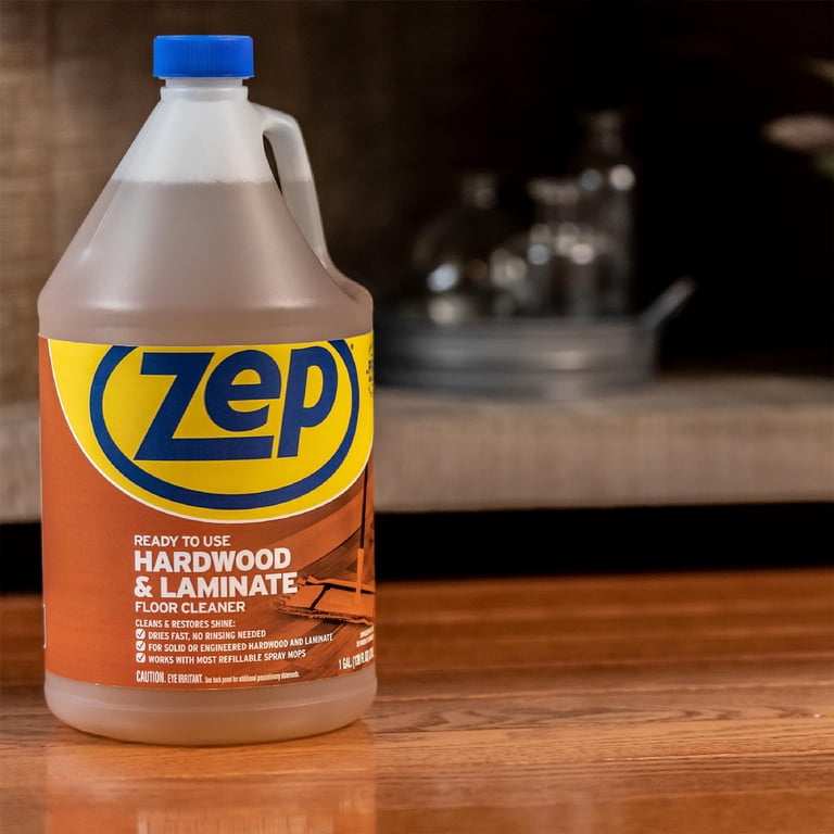 Zep Industrial Hardwood and Laminate Floor Cleaner, 1 Gallon photo 6