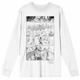 thumbnail image 5 of Attack On Titan Levi's Hallucinations Adult White Long Sleeve Tee-Medium, 5 of 7