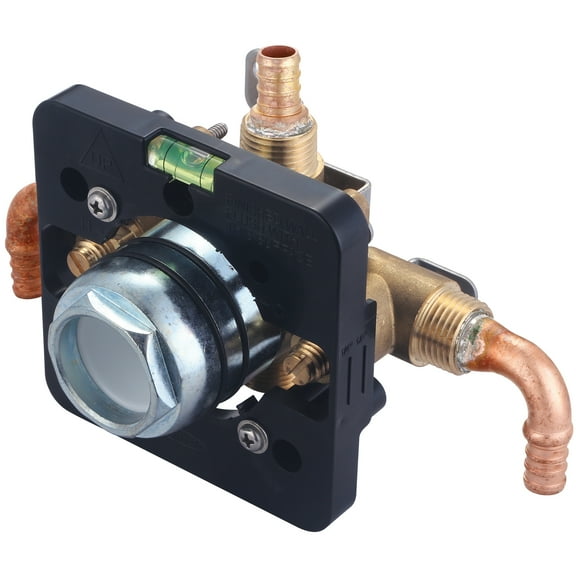 Olympia V-2302B Single Handle Tub & Shower Pressure Balancing Valve, Rough Brass