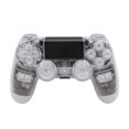 thumbnail image 2 of Controlador de juegos inalámbrico Tablero de luz LED modificado Gamepad Transparente para PS4, 2 of 9