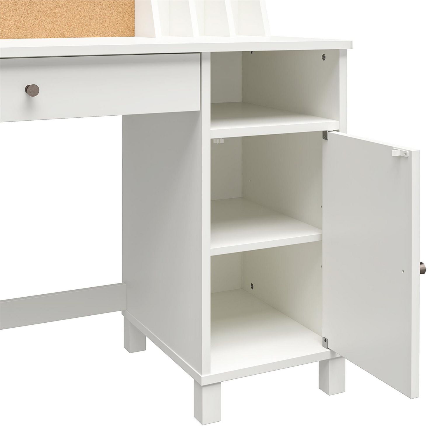 Abigail Kids Desk with Chair, White