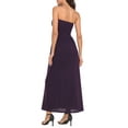 thumbnail image 4 of HDE Women's Strapless Maxi Dress Bohemian Sundress Purple 4X, 4 of 6