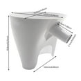 thumbnail image 3 of Plastic Funnel for Kitchen Aid KSM150 Mixer Flour Sugar Egg Liquid, 3 of 9