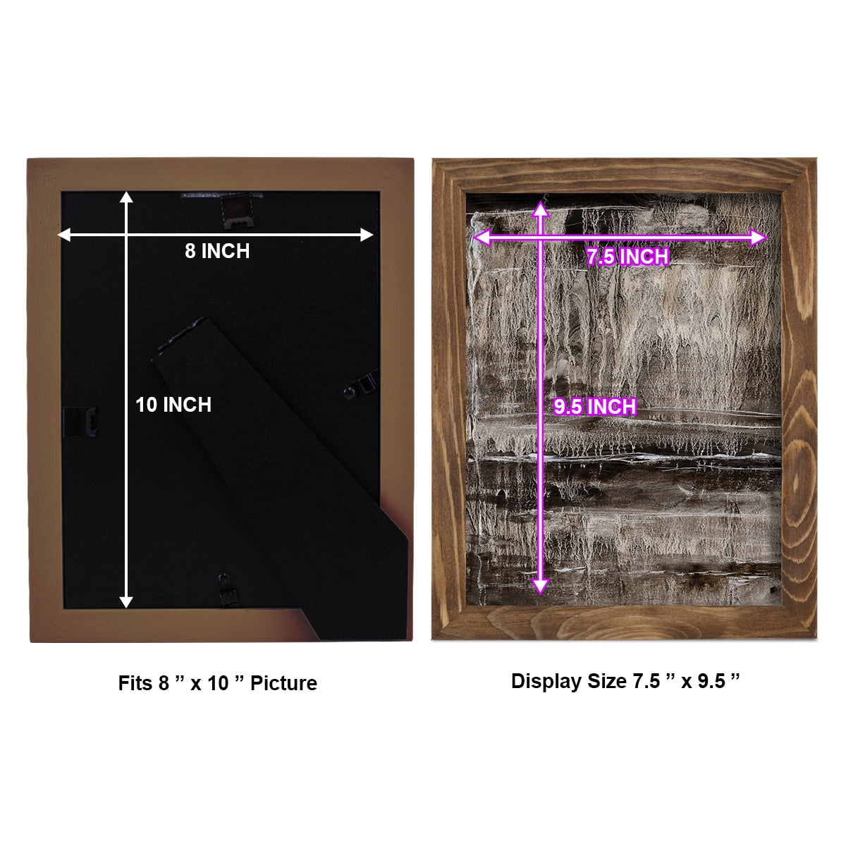 Continuum III -Framed Print w/glass-Walnut