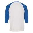 thumbnail image 2 of Gildan Heavy Cotton Raglan Three-Quarter Sleeve T-Shirt, 2 of 4