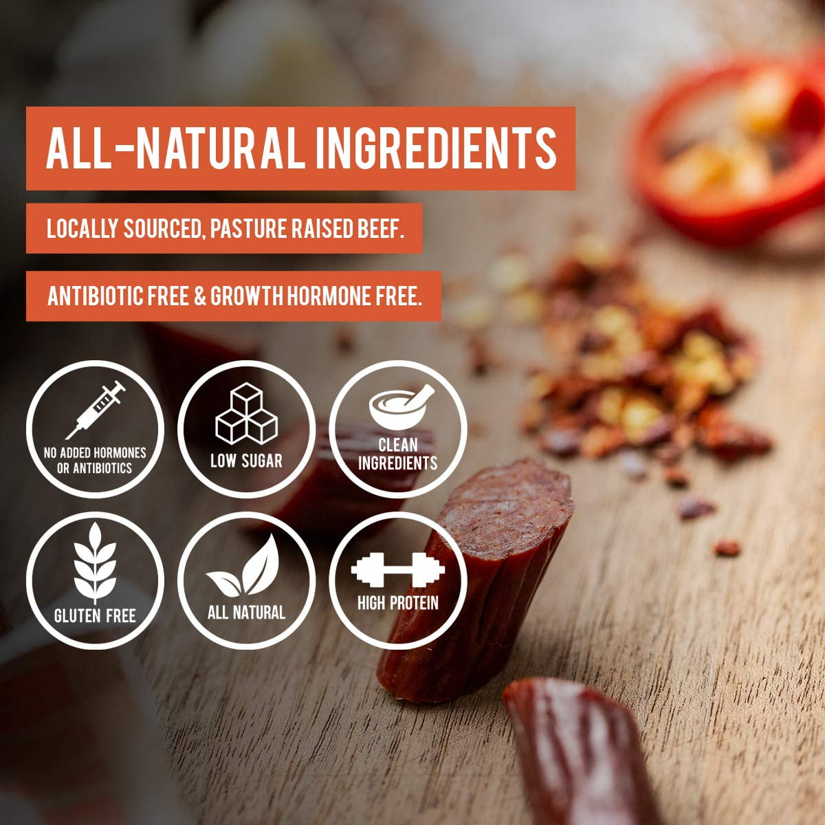 Righteous Felon Meat Sticks Variety pack - Grass-Fed Beef - Low Sugar, High Protein Snack, 10-pack