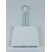 Pre-Owned Apple USB-C Digital AV Multiport Adapter (A2119) - White (MUF82AM/A)