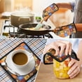 thumbnail image 4 of Fall Gnomes Pumpkins Leaves Kitchen Oven Mitt and Pot Holder Sets 2 Pcs for Baking, Cooking and Grilling, Heat Resistant Up To 392 °F, 4 of 7