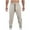 Beige, variant on Busydd Men's Sweatpants with Pockets Elastic Waist and Bottom Drawstring Jogging Pants Casual Solid Color Workout Pants for Men Plus Size Sweatpants M-3XL