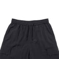 thumbnail image 6 of HappyYEE Men’s Elastic Waist Cargo Shorts, Loose Bermuda Shorts with Multi Pockets, Casual Outdoor Sports Bottoms XXL, 6 of 9