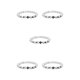 thumbnail image 2 of Pulseras de cuentas de piedra natural Qarigey para hombres turquesa Tipo Type2 NO2, 2 of 6