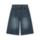 thumbnail image 1 of WILLBEST Pantalones Cortos Deportivos para Hombre, Pantalones Vaqueros Holgados y Recortados para Trabajo con Bolsillos Cargo., 1 of 2