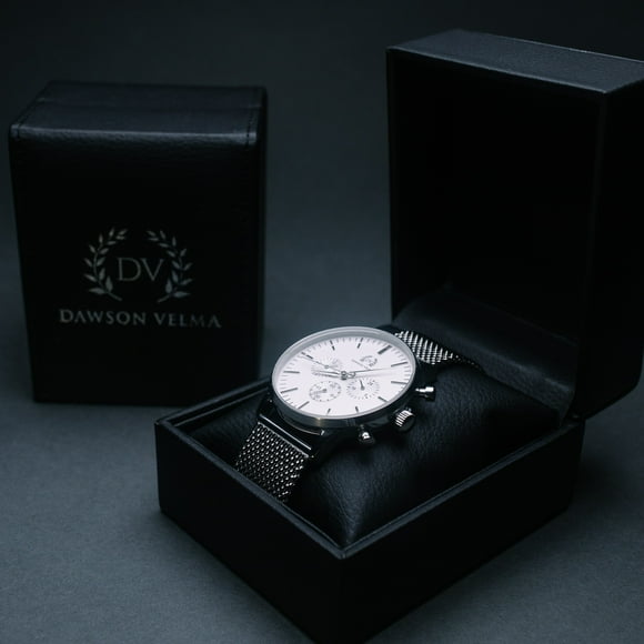 Arctic White - Collection Liberation - Mouvement Japonais - Chronographe - Montre