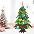 thumbnail image 4 of Árbol de Navidad Montessori, decoración colgante de pared con tema de Festival desmontable, puerta de Navidad, 4 of 5