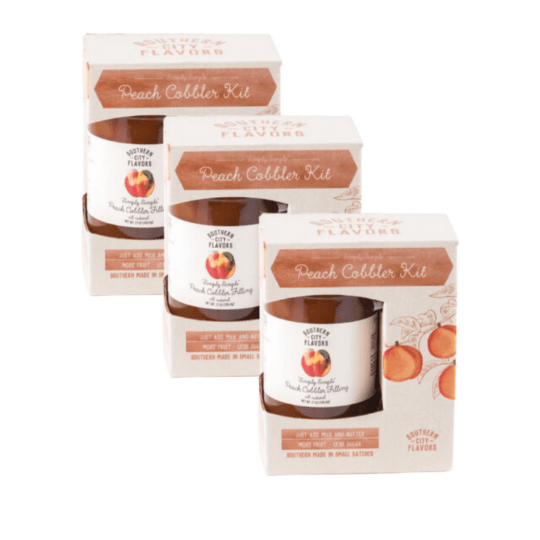 Southern City Flavors - Simply Simple Peach Cobbler Kit 27oz
